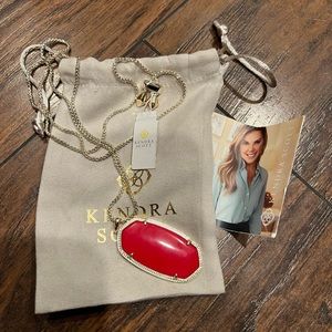 Kendra Scott red necklace